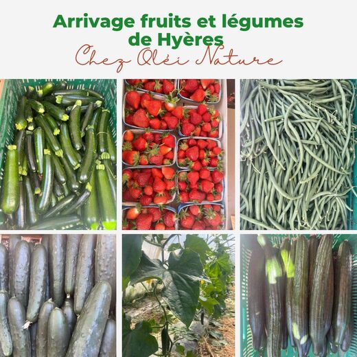 Arrivage&#x20;de&#x20;fruits&#x20;et&#x20;l&#x00E9;gumes&#x20;de&#x20;Hy&#x00E8;res&#x20;chez&#x20;Ol&#x00E9;i&#x20;Nature